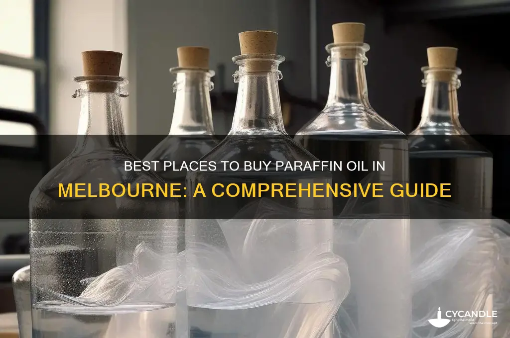 where to buy paraffin oil in melbourne