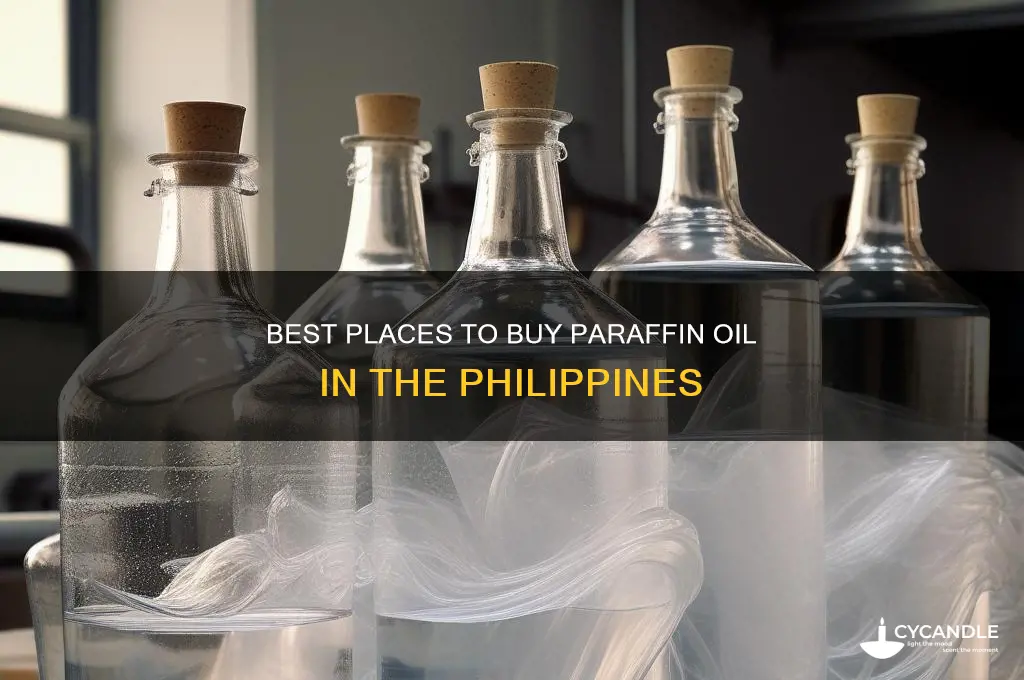 where to buy paraffin oil in philippines