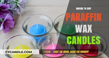 Best Places to Buy High-Quality Paraffin Wax Candles Online & In-Store