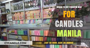 Best Places to Buy Paraffin Wax for Candles in Manila