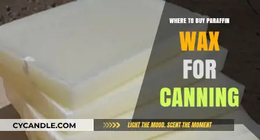 Best Places to Buy Paraffin Wax for Canning: A Comprehensive Guide