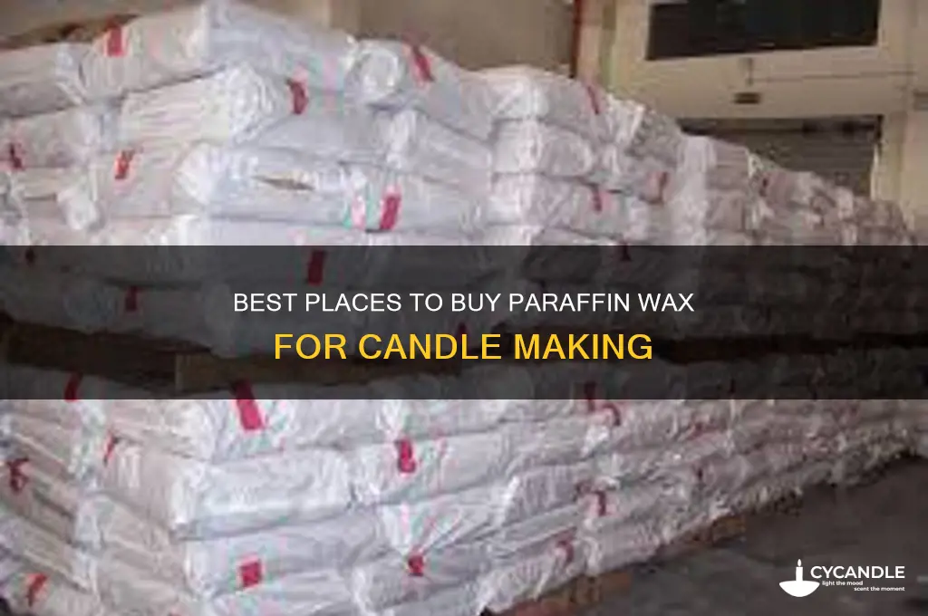where to buy paraffin wax to make candles
