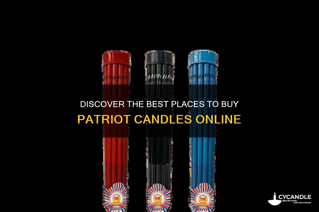 where to buy patriot candles