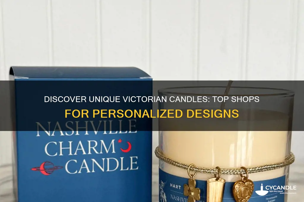 where to buy personalized victorian candles