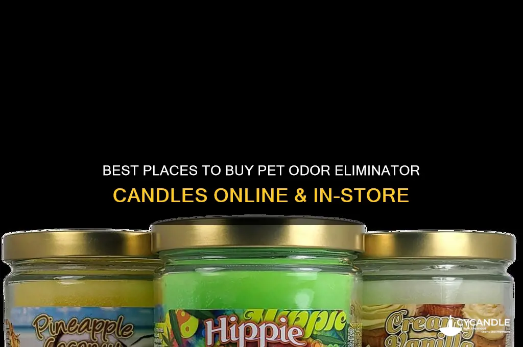 where to buy pet odor eliminator candles