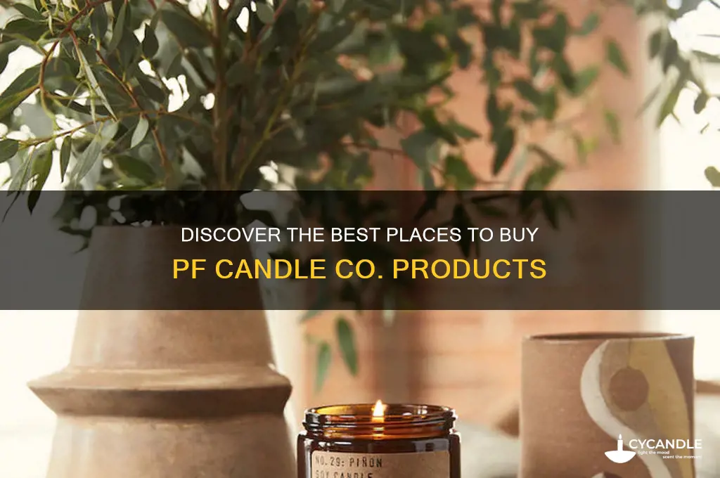 where to buy pf candle co