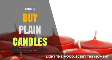 Best Places to Buy Plain Candles for Any Occasion
