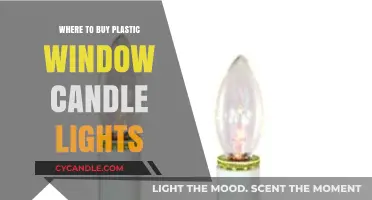 Best Places to Purchase Plastic Window Candle Lights Online & In-Store