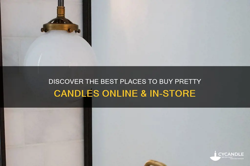 where to buy pretty candles