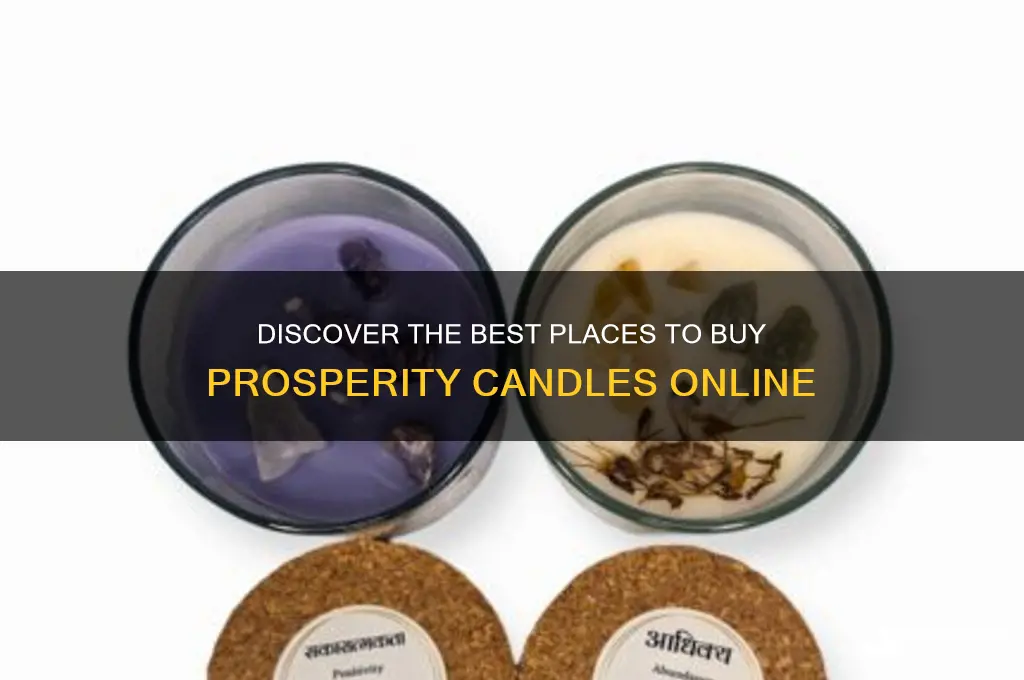 where to buy prosperity candles