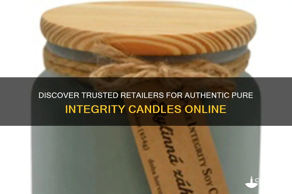 where to buy pure integrity candles