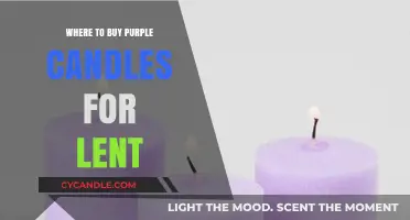 Where to Find Purple Candles for Your Lent Observance