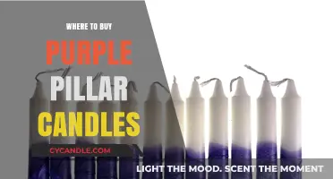 Discover the Best Places to Buy Purple Pillar Candles
