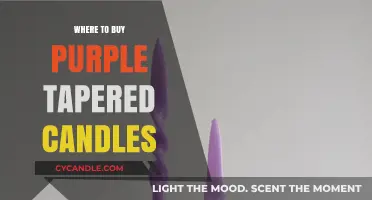 Best Places to Buy Purple Tapered Candles for Any Occasion