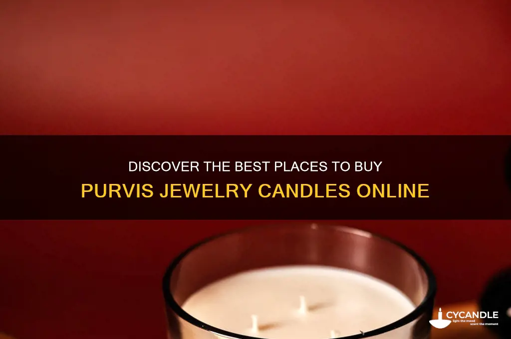 where to buy purvis jewelry candles