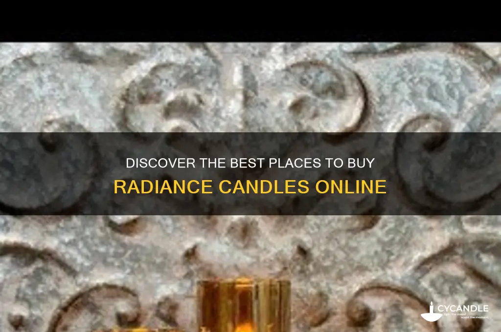 where to buy radiance candles