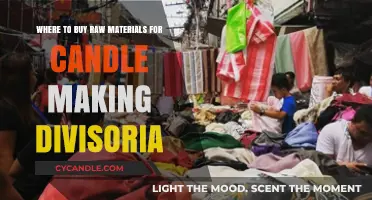 Best Divisoria Shops for Affordable Candle Making Raw Materials