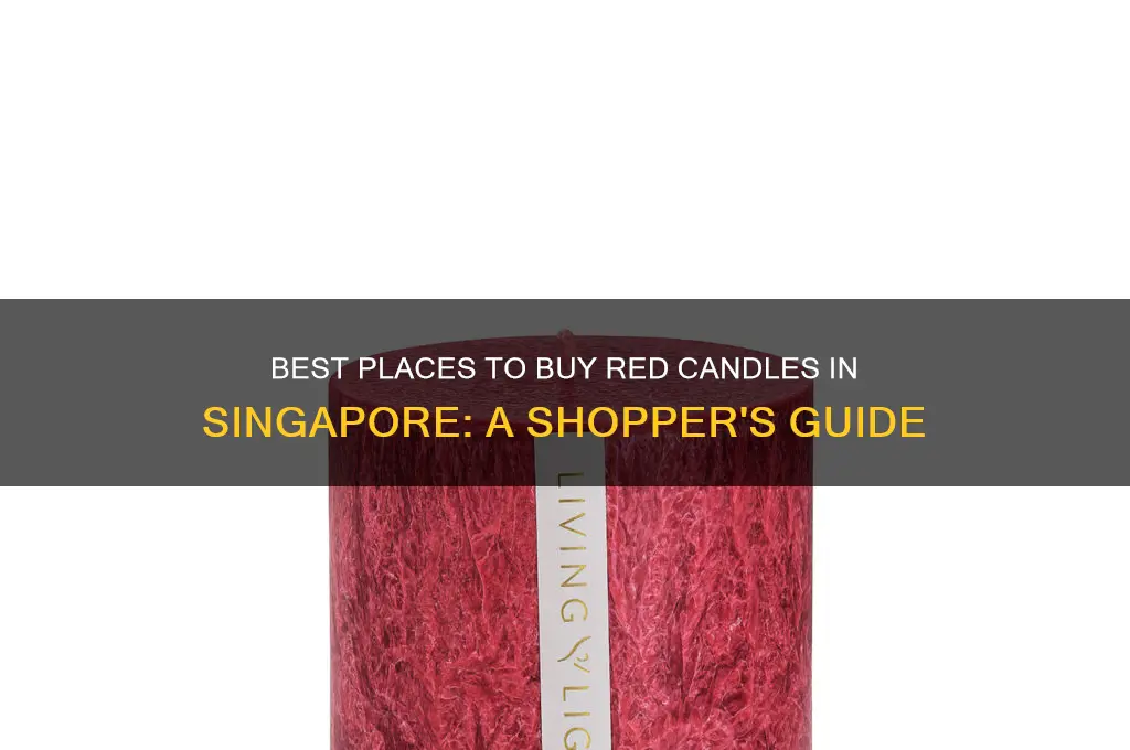 where to buy red candles in singapore