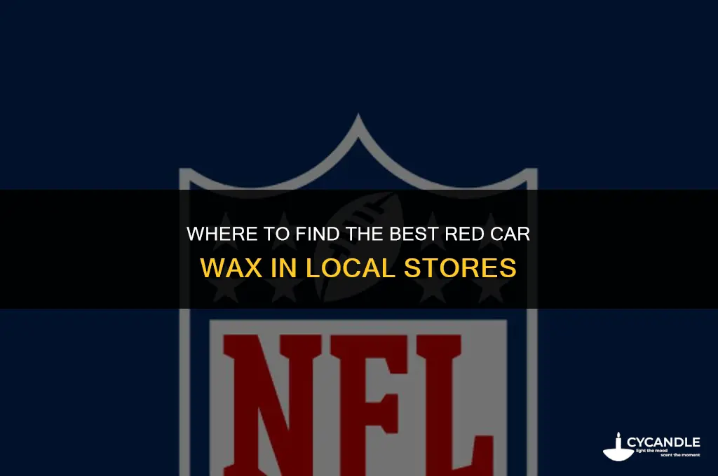 where to buy red car wax in store