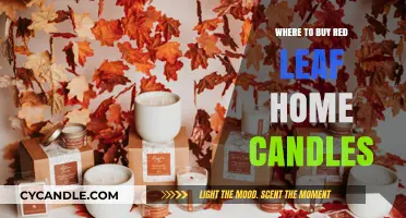 Discover the Best Places to Buy Red Leaf Home Candles