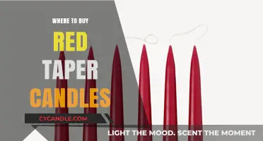 Best Places to Purchase Red Taper Candles for Any Occasion