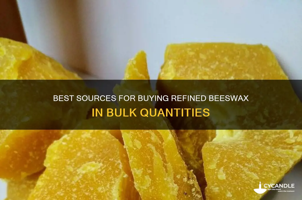 where to buy refined beeswax bulk