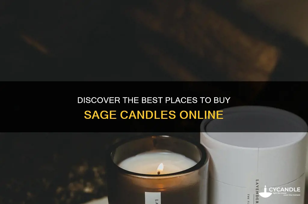 where to buy sage candles