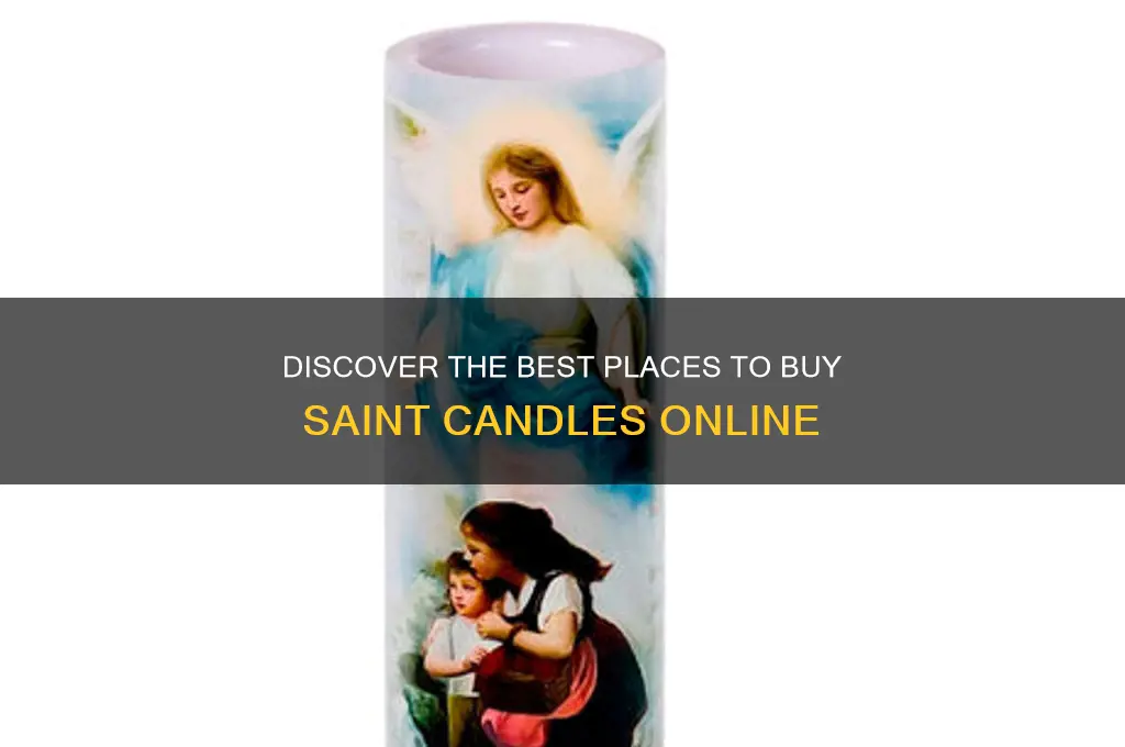 where to buy saint candles