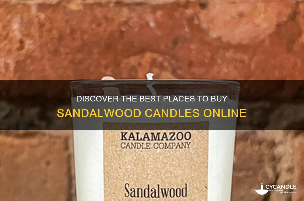 where to buy sandalwood candles