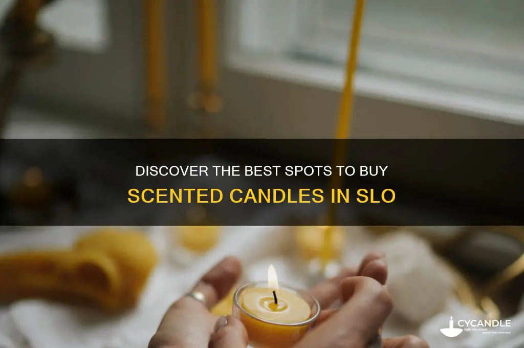where to buy scented candles slo