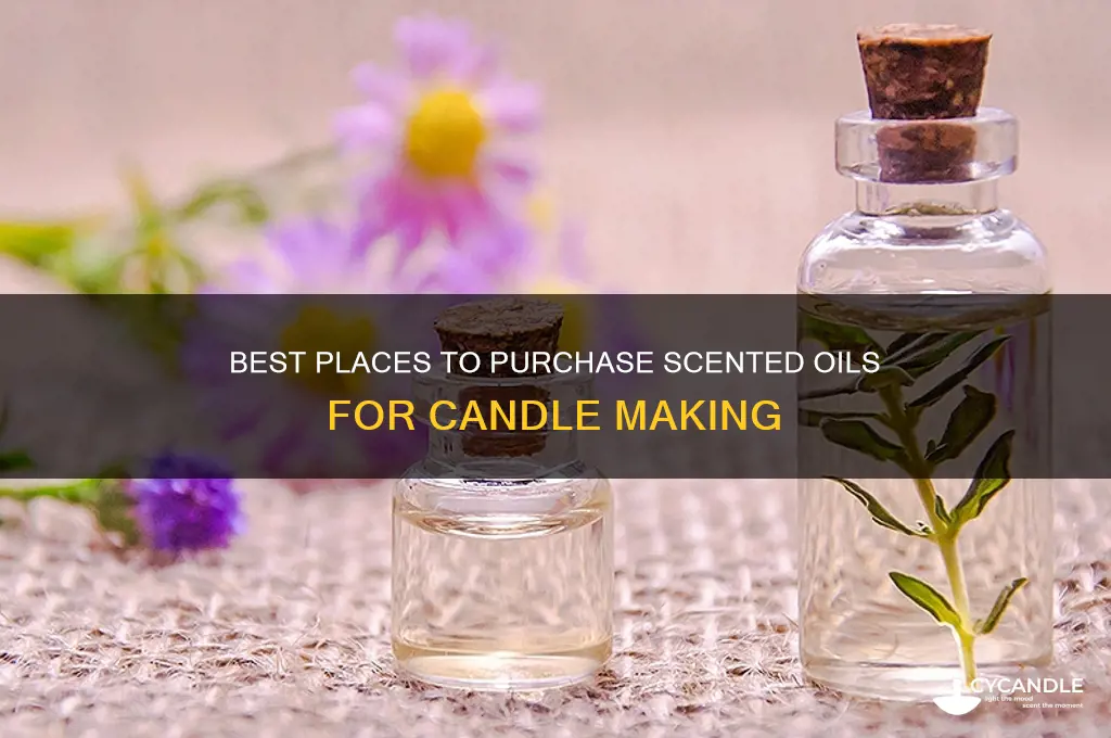 where to buy scented oils for candles
