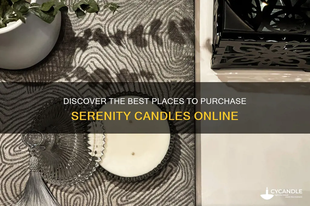 where to buy serenity candles