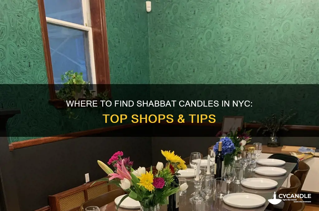 where to buy shabbat candles in nyc