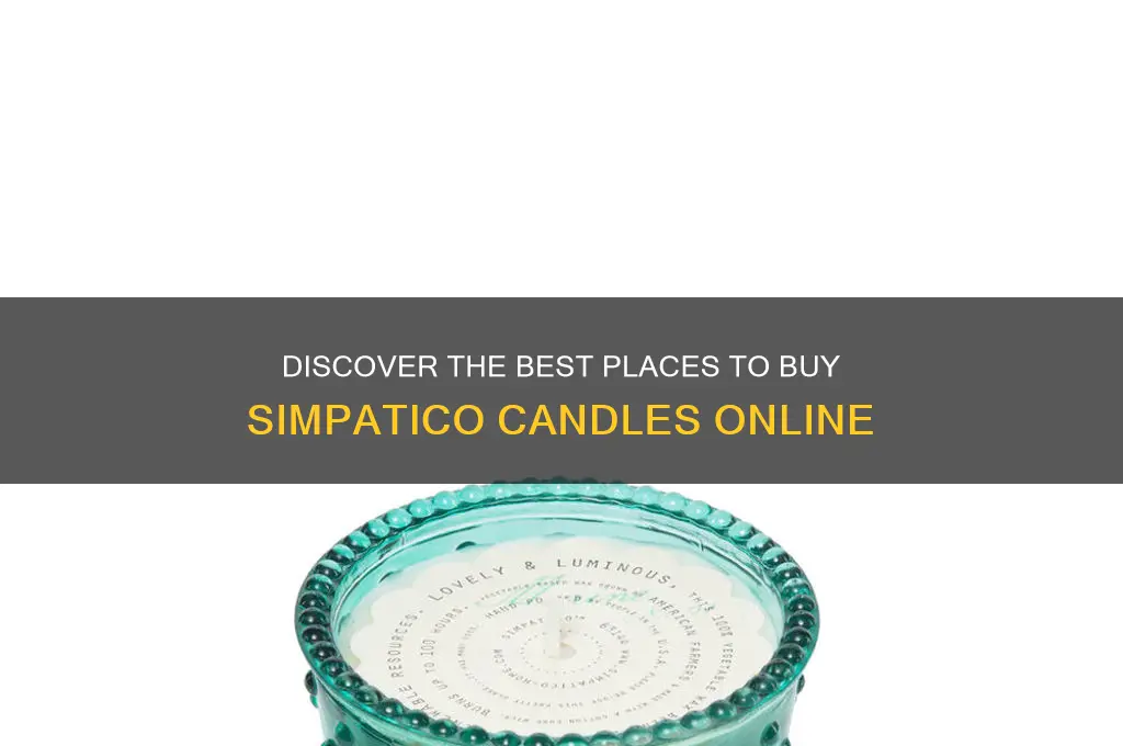 where to buy simpatico candles