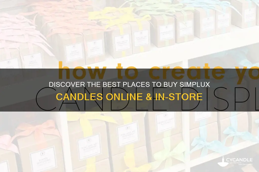 where to buy simplux candles