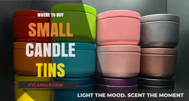 Best Places to Purchase Small Candle Tins for DIY Projects