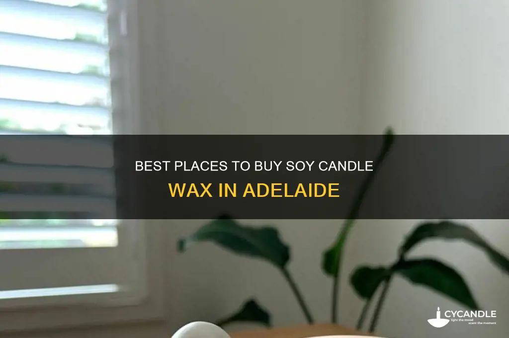 where to buy soy candle wax in adelaide