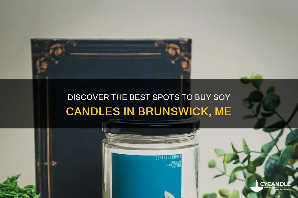 where to buy soy candles in brunswick me