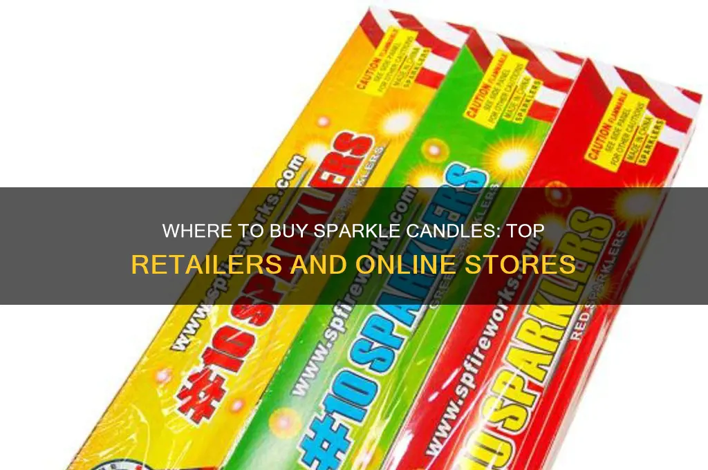 where to buy sparkle candle