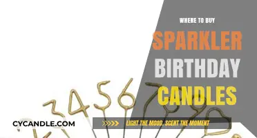 Best Places to Buy Sparkler Birthday Candles for Celebrations