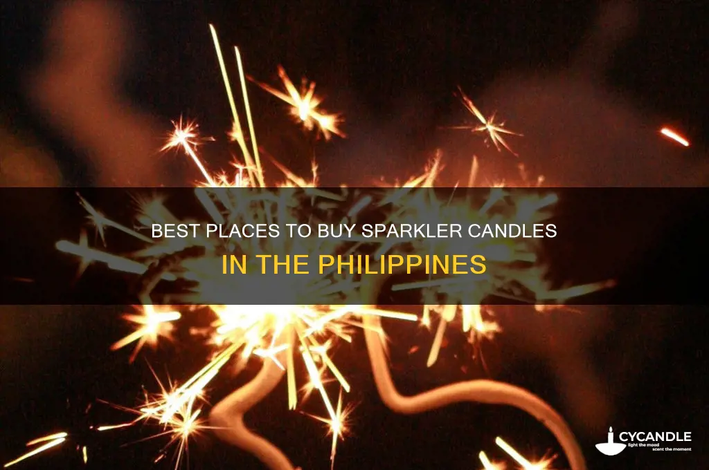 where to buy sparkler candles philippines