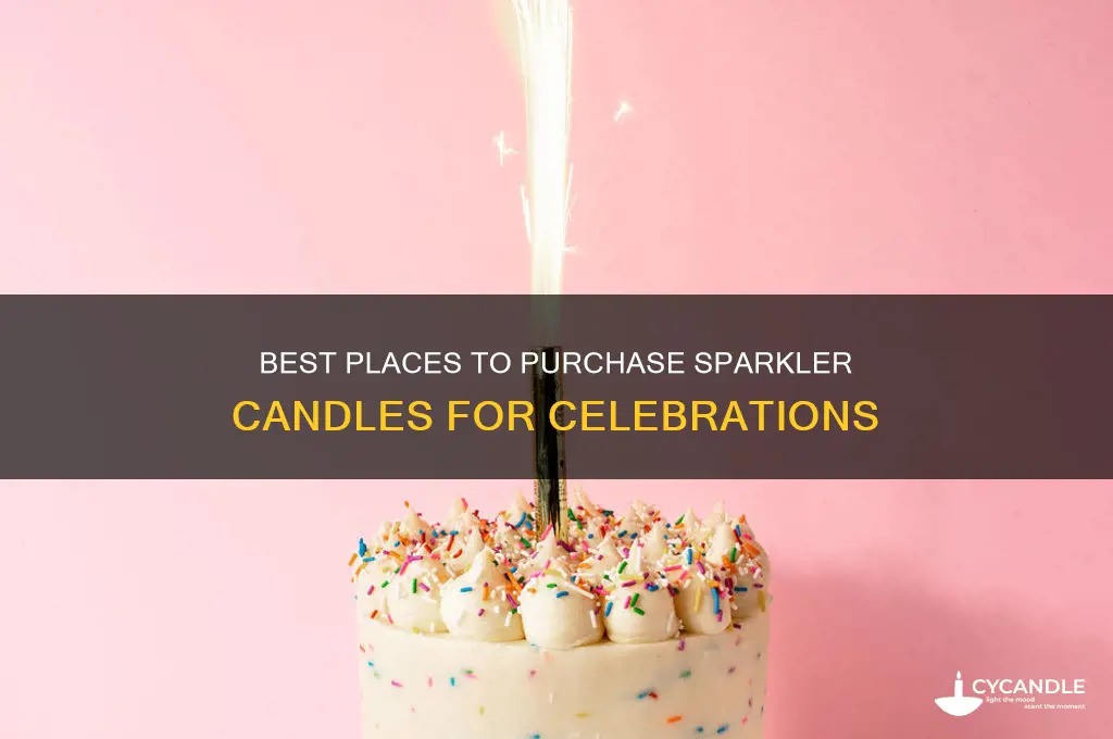 where to buy sparkler candles