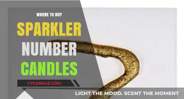 Best Places to Buy Sparkler Number Candles for Celebrations