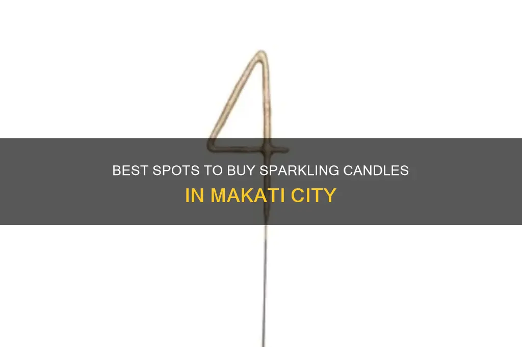 where to buy sparkling candles in makati