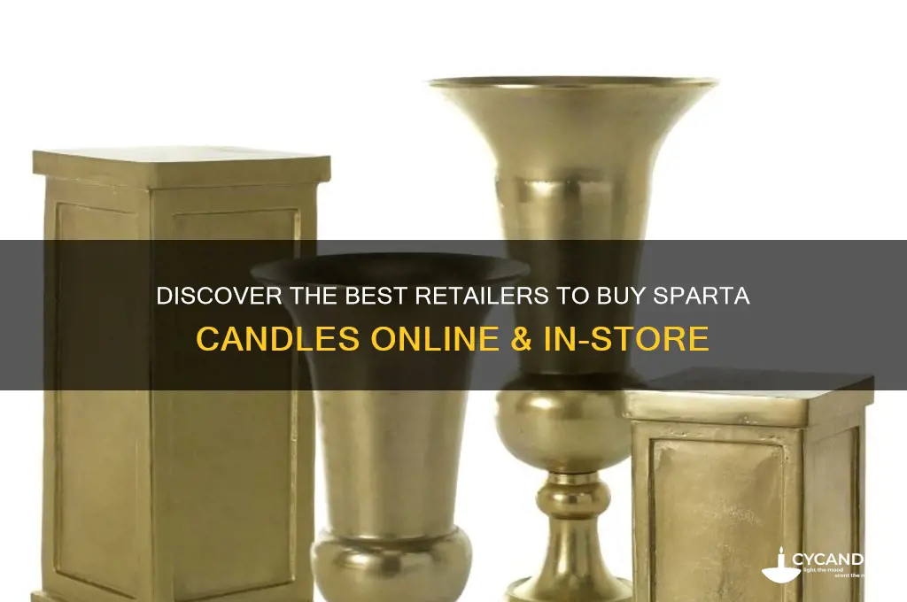 where to buy sparta candles