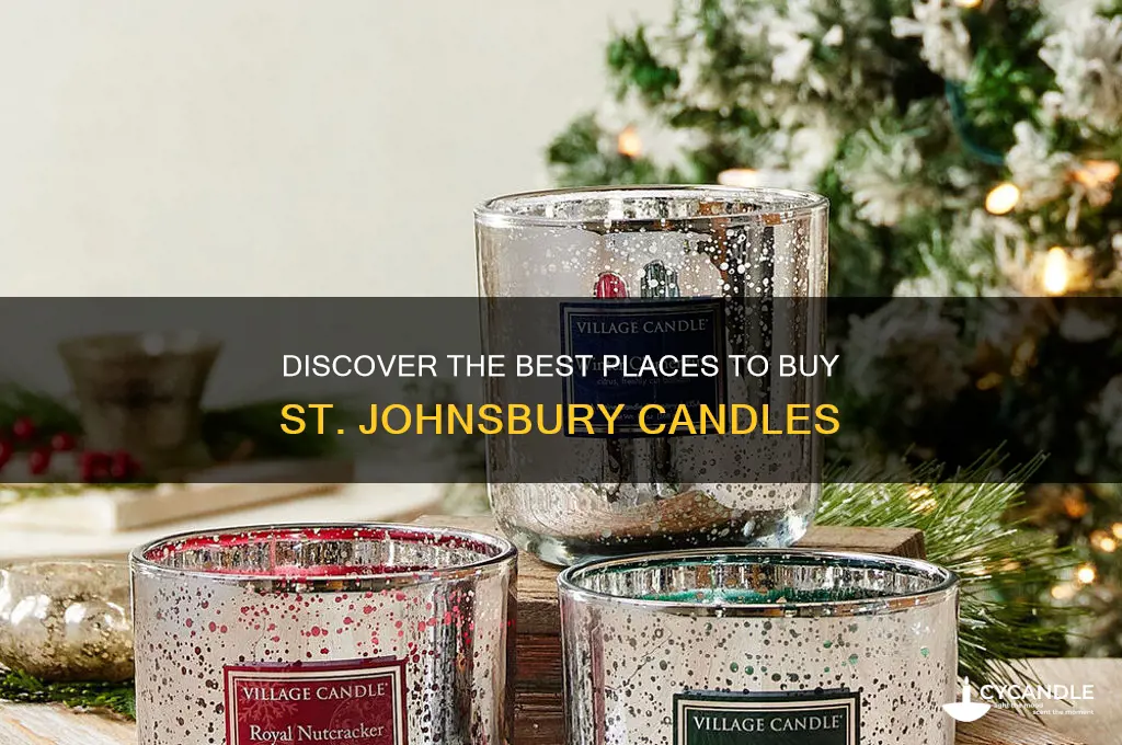 where to buy st johnsbury candles