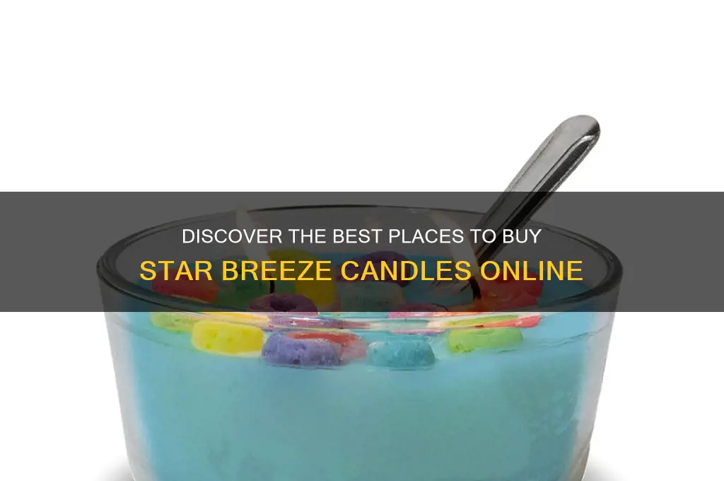 where to buy star breeze candles