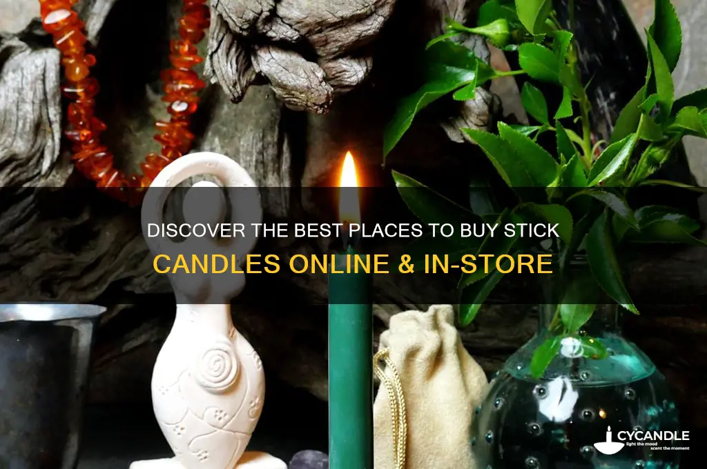 where to buy stick candles