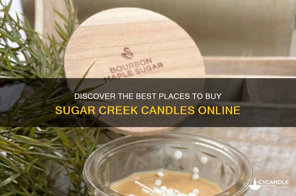 where to buy sugar creek candles