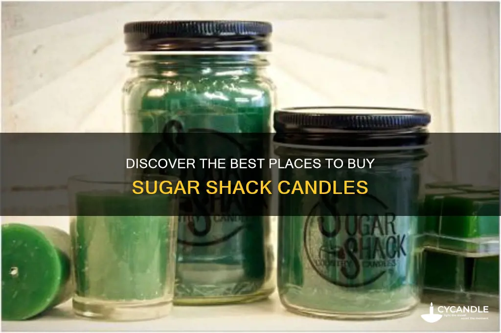 where to buy sugar shack candles